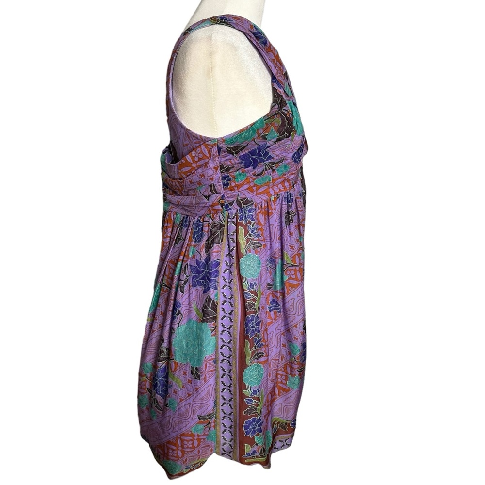 Vintage Nicole Miller Y2K Silk Bubble Dress - Picture 4 of 10
